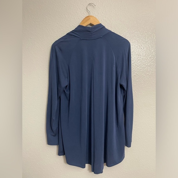 Maeve Navy Open Front Cardigan - Picture 6 of 8